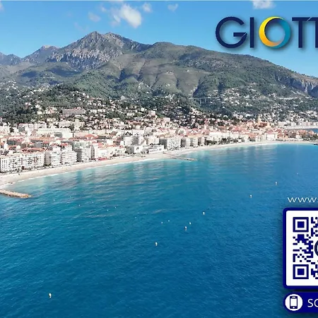 3p à Avec Balcon, Parking Privé Et Proche Plages - Fr-1-196-347 * Menton