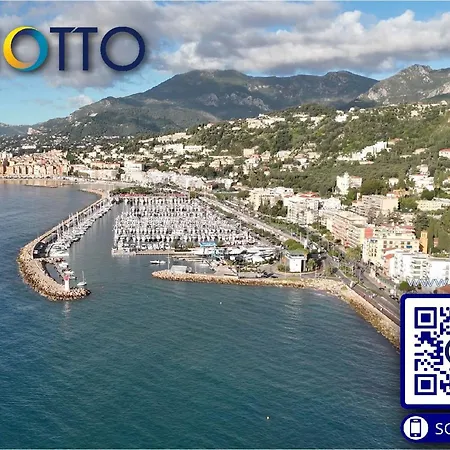 3p à Avec Balcon, Parking Privé Et Proche Plages - Fr-1-196-347 Appartement Menton